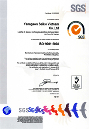 Vietnam ISO Registration Certificate:9001